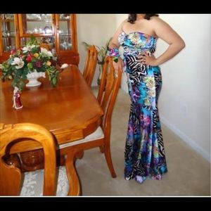 Colorful Prom dress